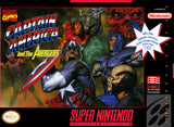 Captain America and The Avengers - Authentic Super Nintendo (SNES) Game Cartridge