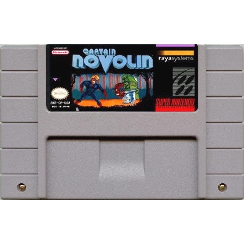 Captain Novolin - Super Nintendo (SNES) Game Cartridge - YourGamingShop.com - Buy, Sell, Trade Video Games Online. 120 Day Warranty. Satisfaction Guaranteed.