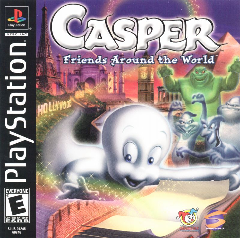 Casper: Friends Around the World - PlayStation 1 (PS1) Game