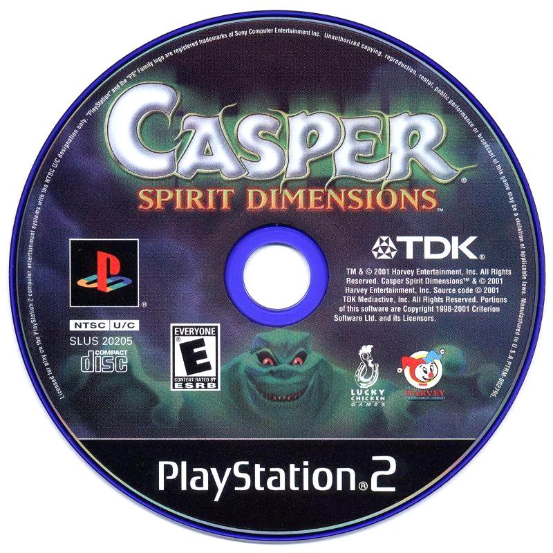 Casper: Spirit Dimensions - PlayStation 2 (PS2) Game Complete - YourGamingShop.com - Buy, Sell, Trade Video Games Online. 120 Day Warranty. Satisfaction Guaranteed.