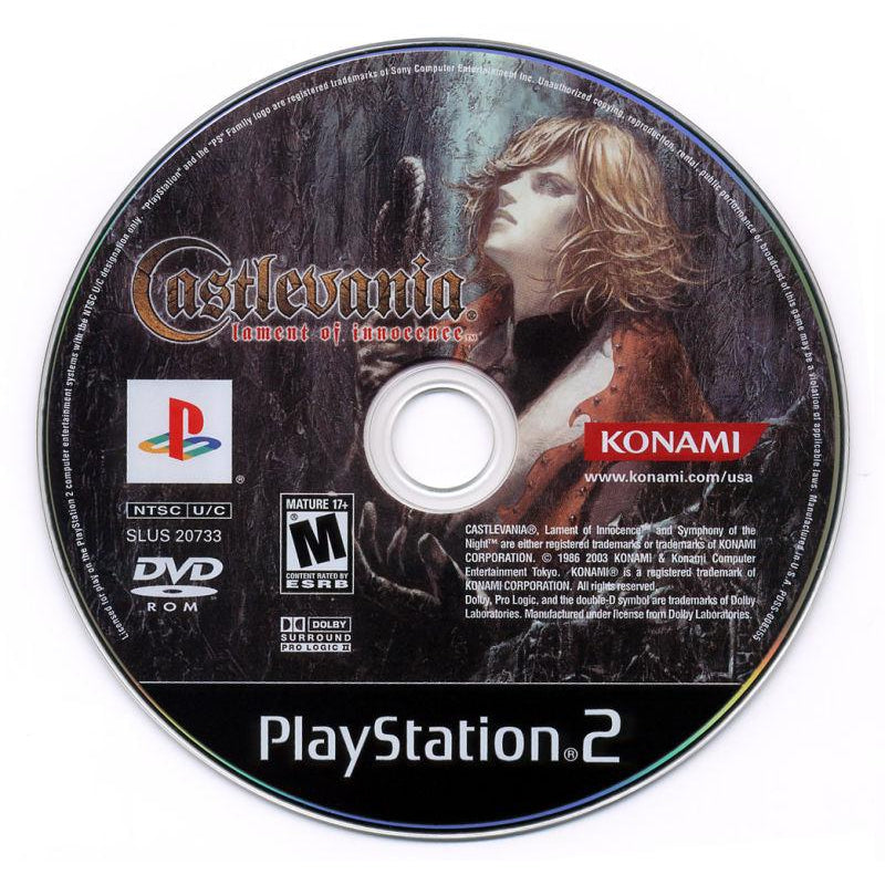 Castlevania: Lament of Innocence - PlayStation 2 (PS2) Game Complete - YourGamingShop.com - Buy, Sell, Trade Video Games Online. 120 Day Warranty. Satisfaction Guaranteed.