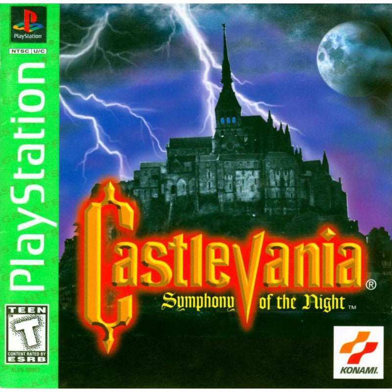 Castlevania: Symphony of the Night Greatest Hits - PlayStation 1 (PS1) Game Complete - YourGamingShop.com - Buy, Sell, Trade Video Games Online. 120 Day Warranty. Satisfaction Guaranteed.
