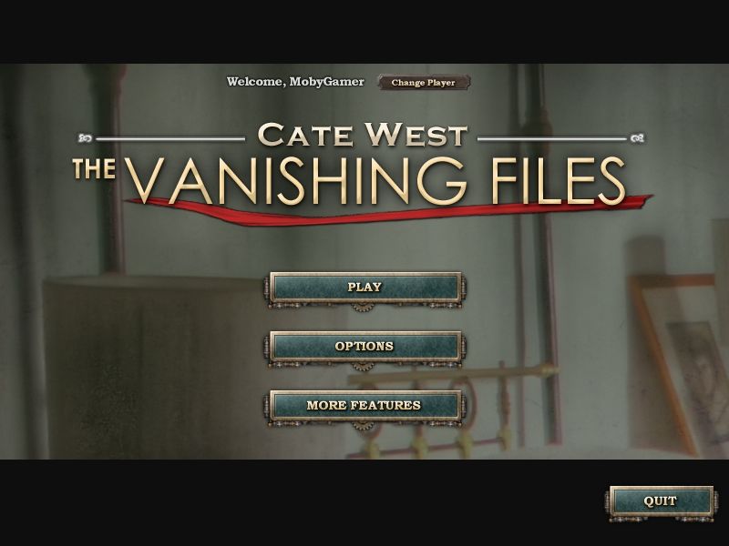 Cate West: The Vanishing Files - Nintendo Wii Game