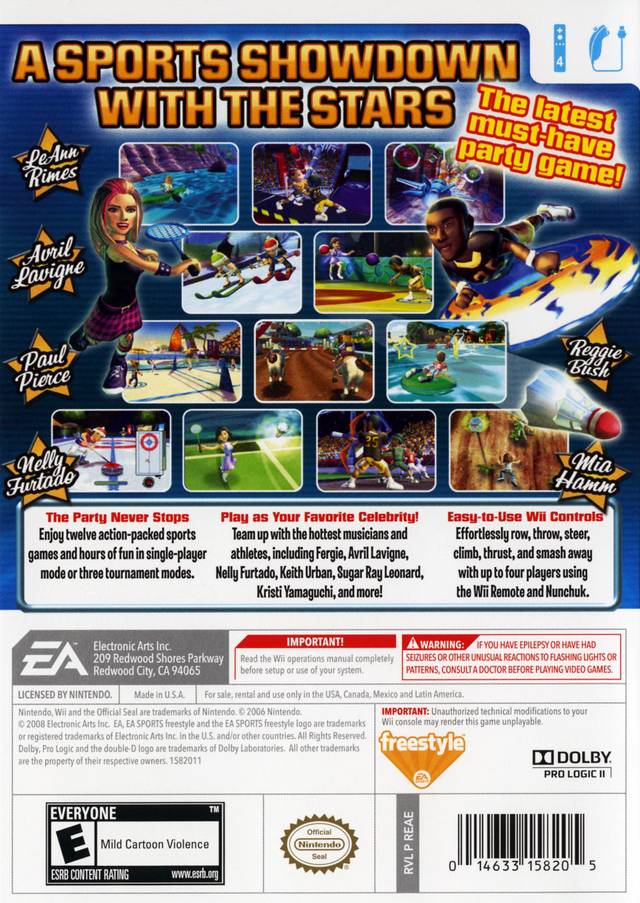 Celebrity Sports Showdown - Nintendo Wii Game