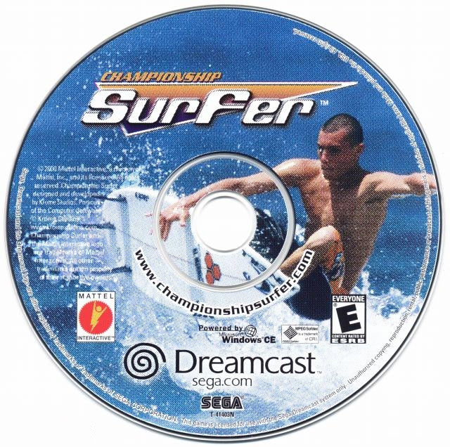 Championship Surfer - Sega Dreamcast Game