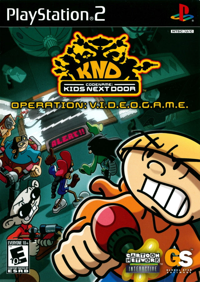 Codename: Kids Next Door: Operation: V.I.D.E.O.G.A.M.E. - PlayStation 2 (PS2) Game