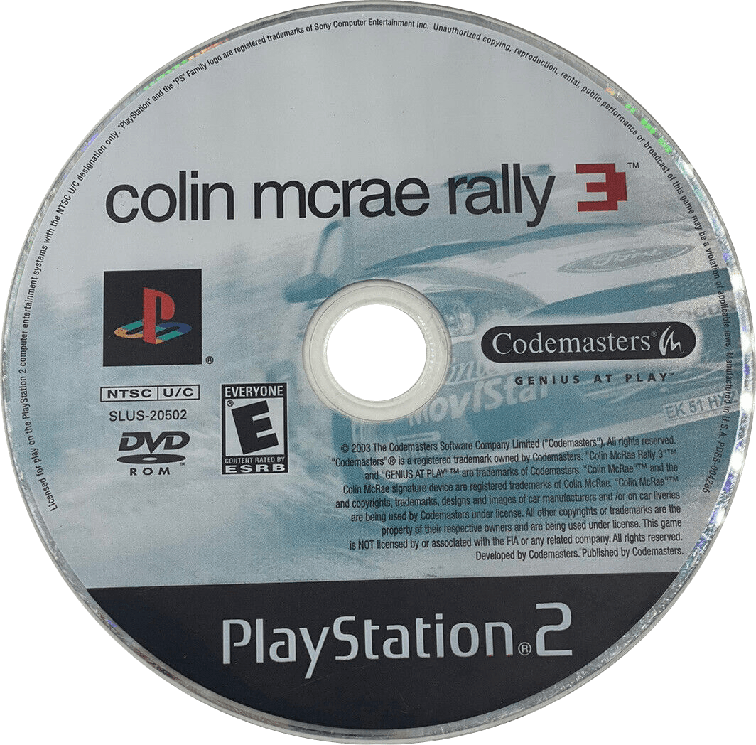 Colin McRae Rally 3 - PlayStation 2 (PS2) Game