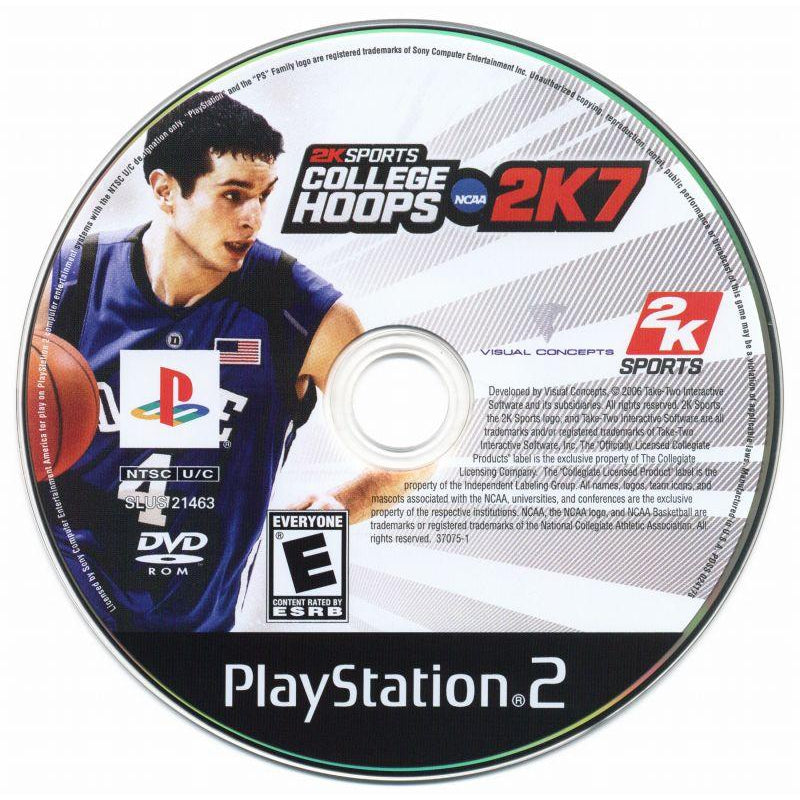 College Hoops NCAA 2K7 - PlayStation 2 (PS2) Game Complete - YourGamingShop.com - Buy, Sell, Trade Video Games Online. 120 Day Warranty. Satisfaction Guaranteed.