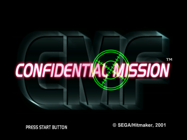 Confidential Mission - Sega Dreamcast Game