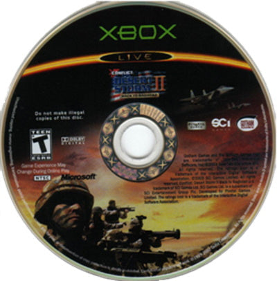 Conflict: Desert Storm II - Back to Baghdad - Microsoft Xbox Game
