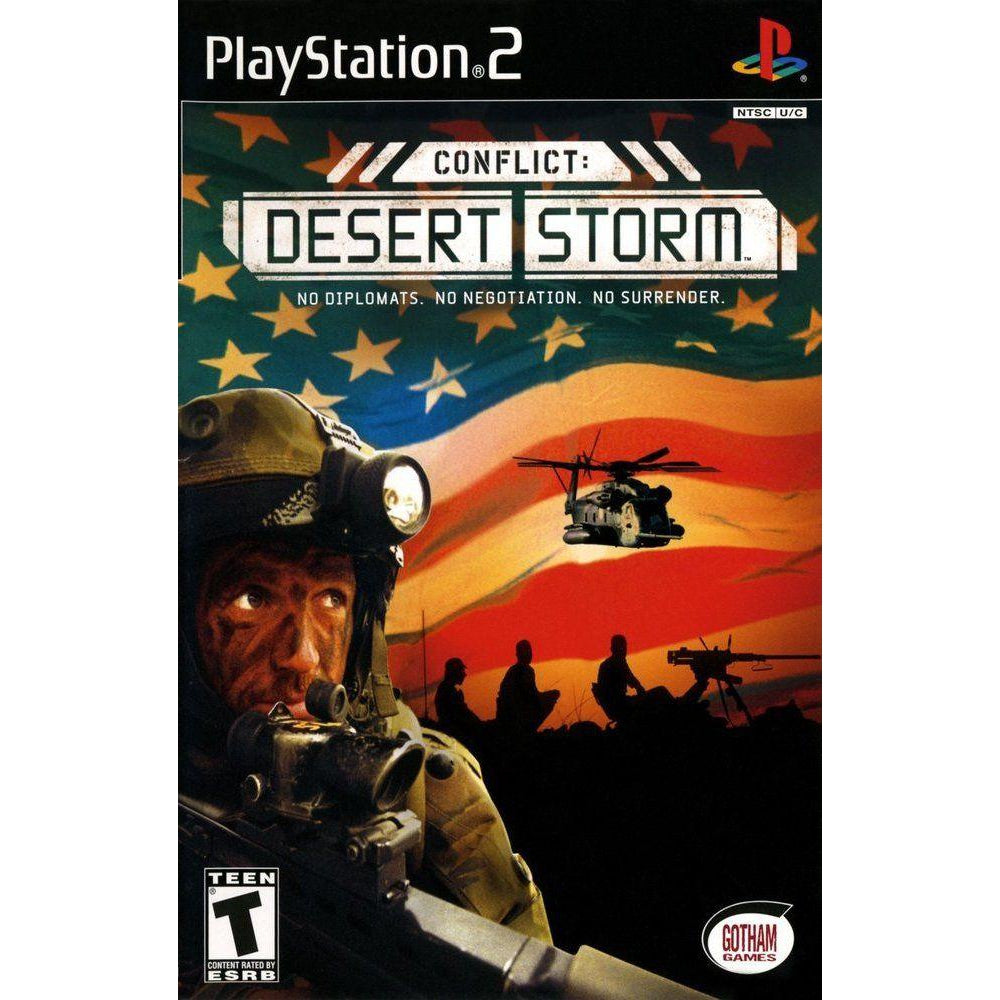 Conflict: Desert Storm - PlayStation 2 (PS2) Game Complete - YourGamingShop.com - Buy, Sell, Trade Video Games Online. 120 Day Warranty. Satisfaction Guaranteed.