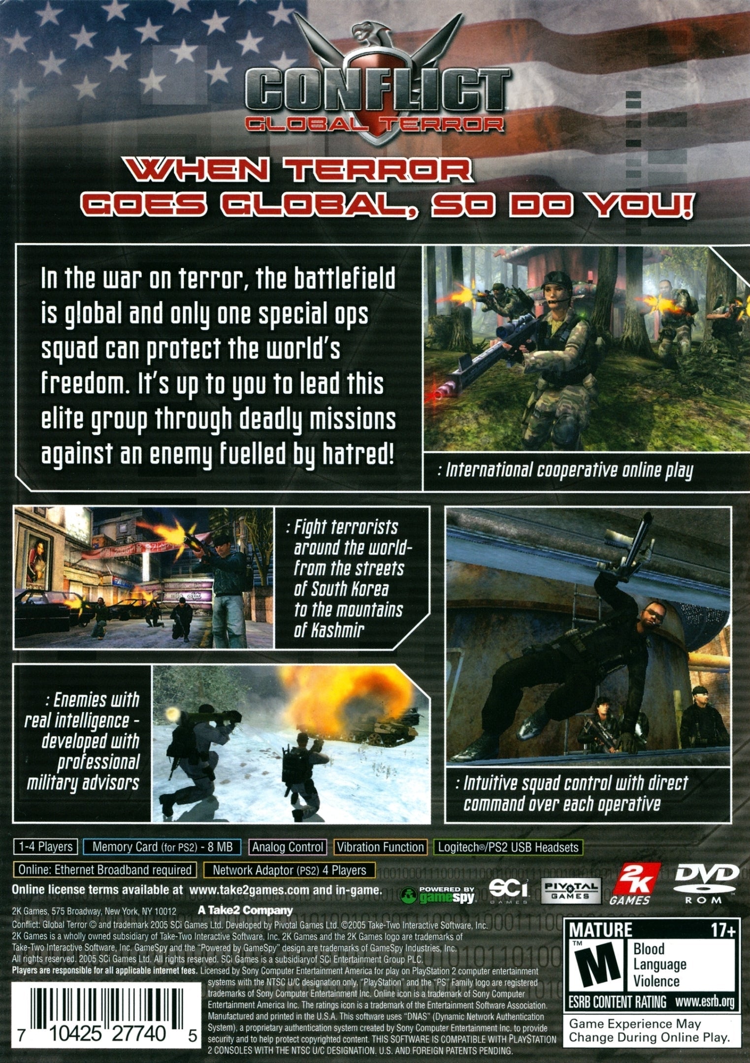 Conflict: Global Terror - PlayStation 2 (PS2) Game
