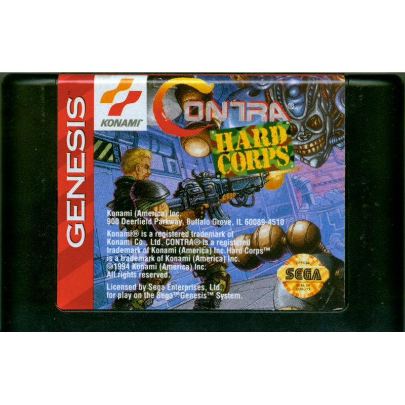 Contra: Hard Corps - Sega Genesis Game - YourGamingShop.com - Buy, Sell, Trade Video Games Online. 120 Day Warranty. Satisfaction Guaranteed.