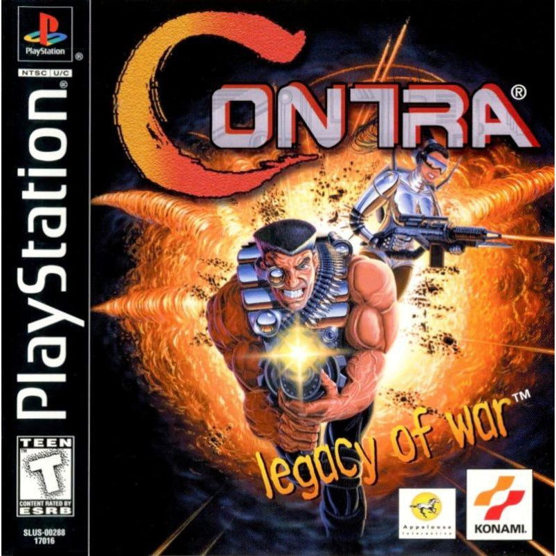 Contra: Legacy of War - PlayStation 1 (PS1) Game Complete - YourGamingShop.com - Buy, Sell, Trade Video Games Online. 120 Day Warranty. Satisfaction Guaranteed.