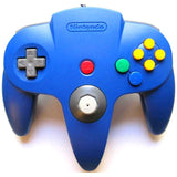 Nintendo 64 (N64) Official Controller - Blue - YourGamingShop.com - Buy, Sell, Trade Video Games Online. 120 Day Warranty. Satisfaction Guaranteed.