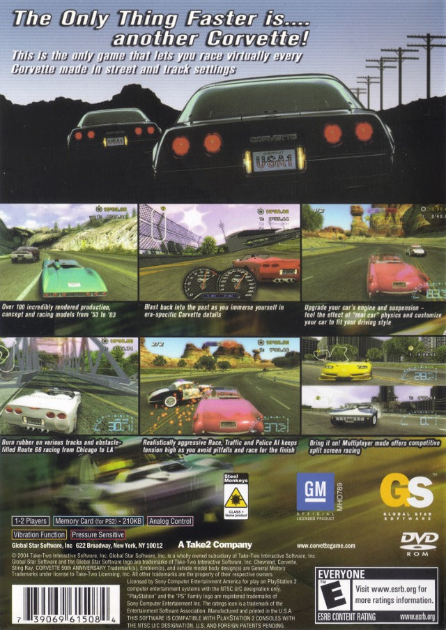 Corvette - PlayStation 2 (PS2) Game