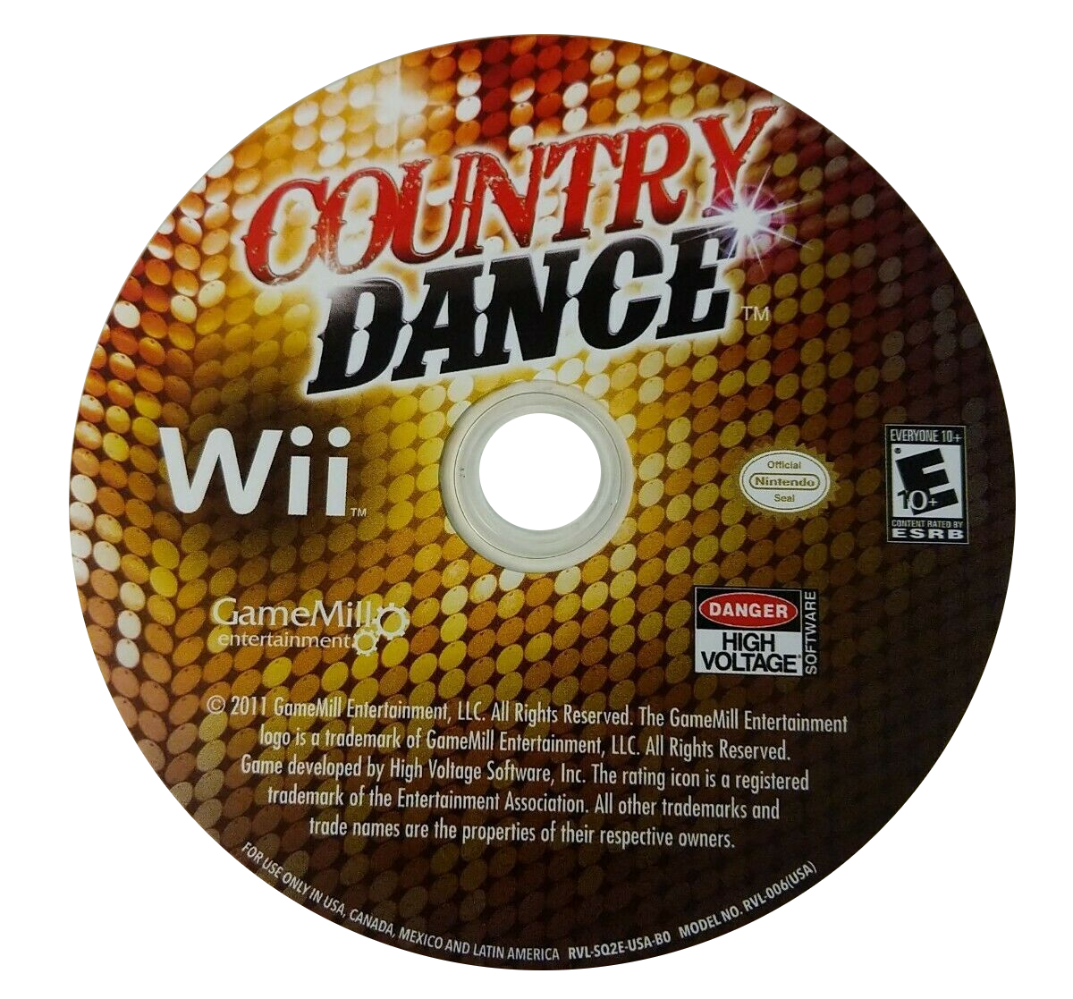 Country Dance - Nintendo Wii Game