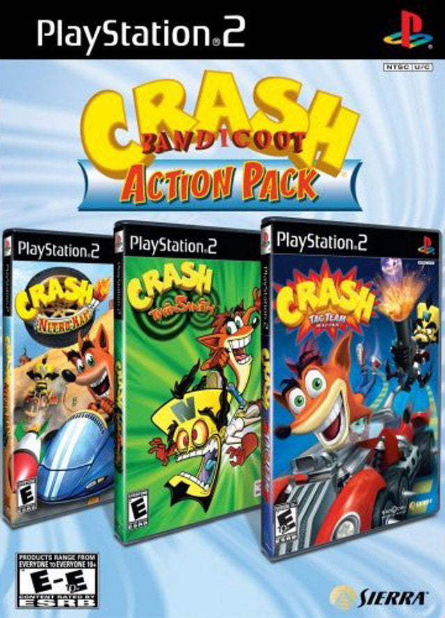 Crash Bandicoot Action Pack - PlayStation 2 (PS2) Game