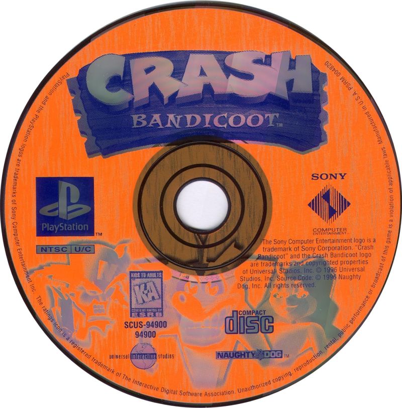 Your Gaming Shop - Crash Bandicoot - PlayStation 1 (PS1) Game