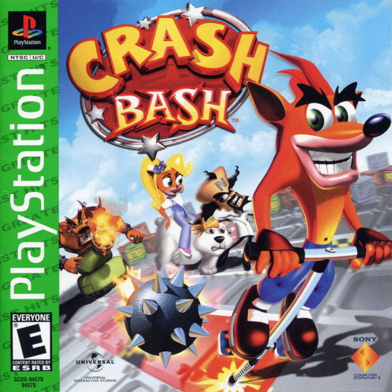 Crash Bash (Greatest Hits) - PlayStation 1 (PS1) Game