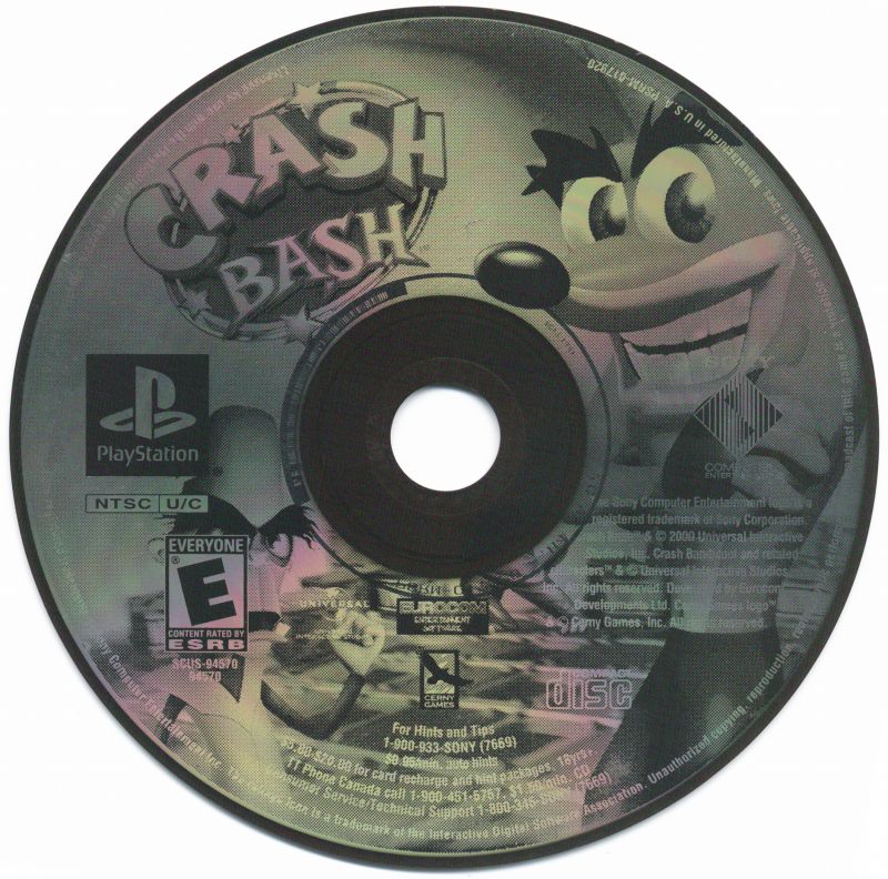 Crash Bash (Greatest Hits) - PlayStation 1 (PS1) Game