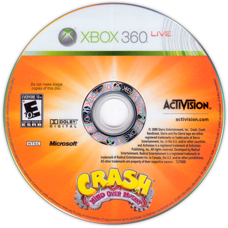 Crash: Mind Over Mutant - Xbox 360 Game