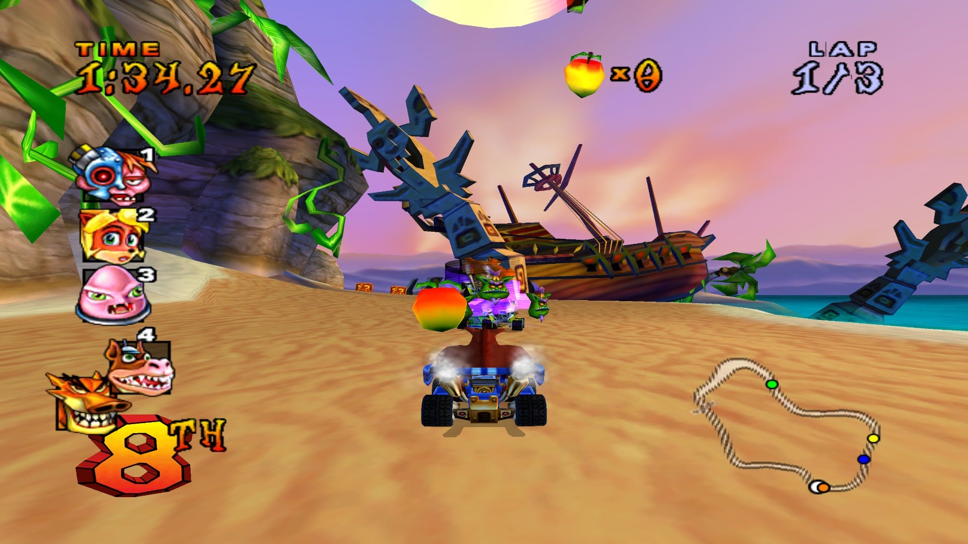 Crash Nitro Kart (Greatest Hits) - PlayStation 2 (PS2) Game