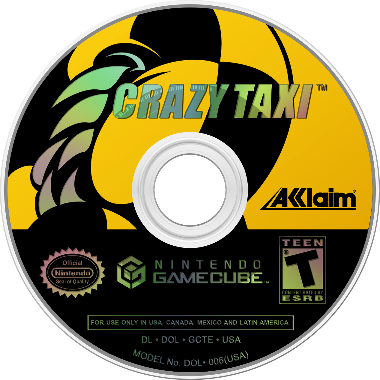 Crazy Taxi (Players Choice) - Nintendo GameCube Game