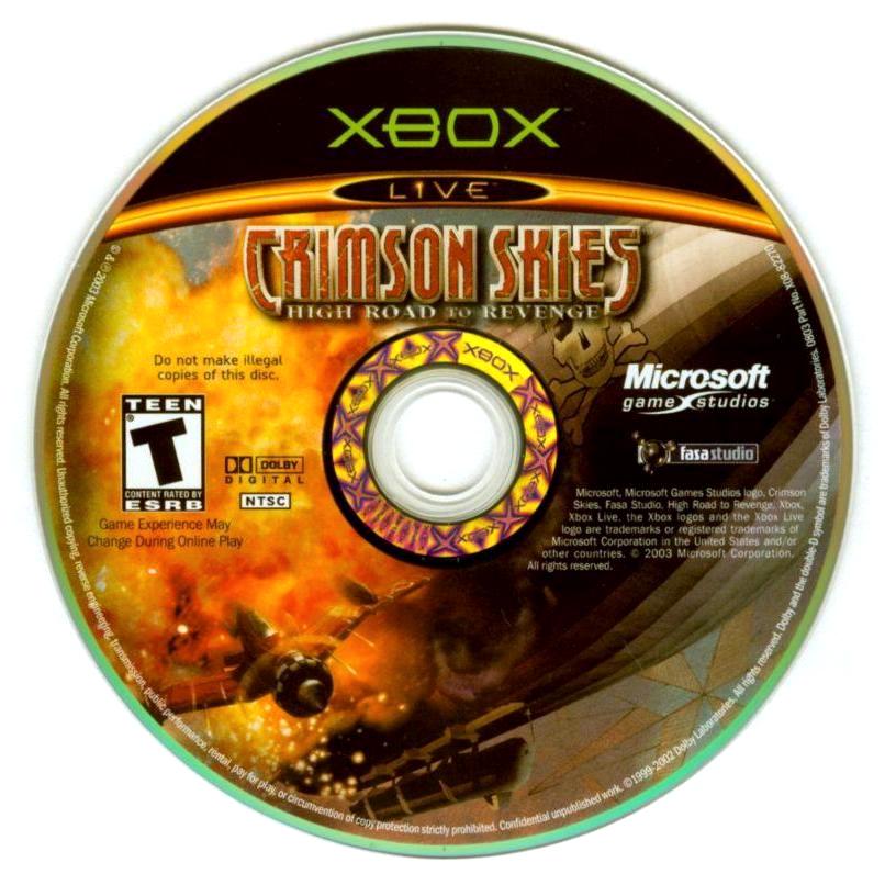 Crimson Skies: High Road to Revenge - Microsoft Xbox Game