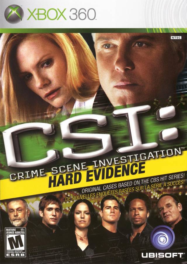 CSI: Hard Evidence - Xbox 360 Game