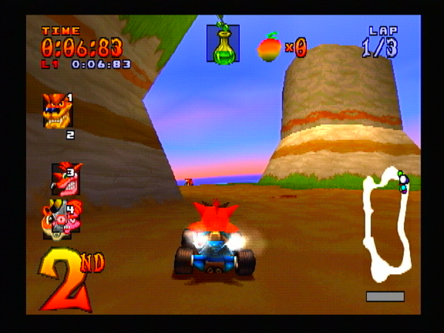 CTR: Crash Team Racing - PlayStation 1 (PS1) Game - YourGamingShop.com - Buy, Sell, Trade Video Games Online. 120 Day Warranty. Satisfaction Guaranteed.