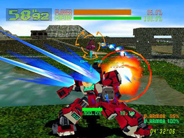 Cyber Troopers Virtual-On Oratorio Tangram - Sega Dreamcast Game