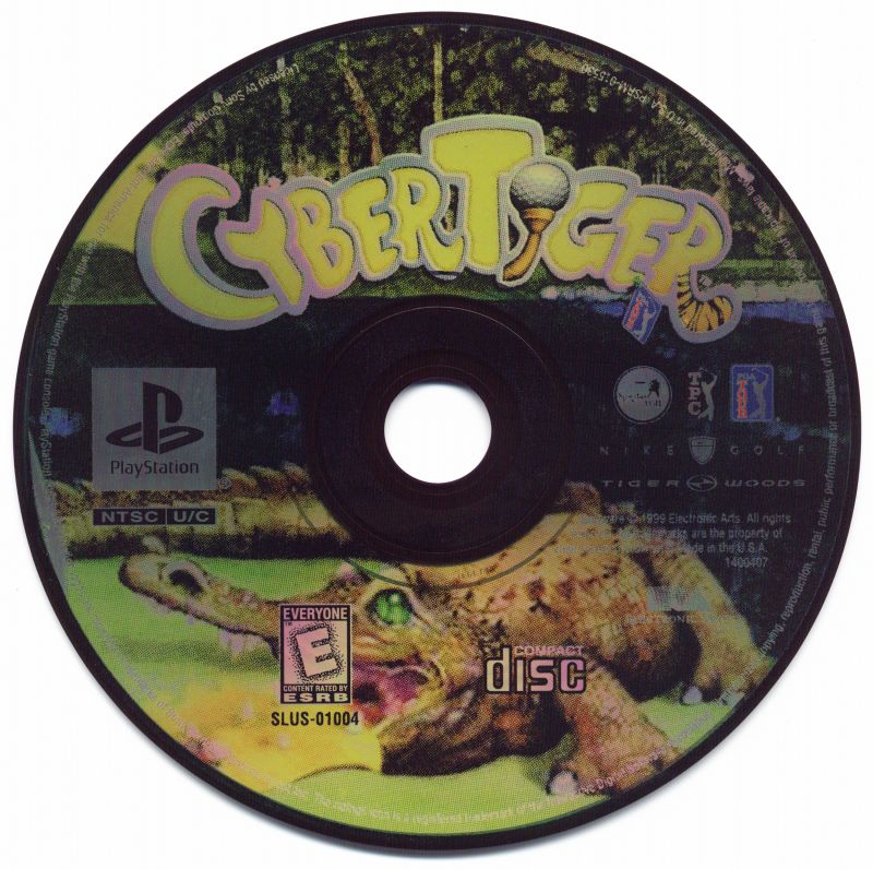CyberTiger - PlayStation 1 (PS1) Game