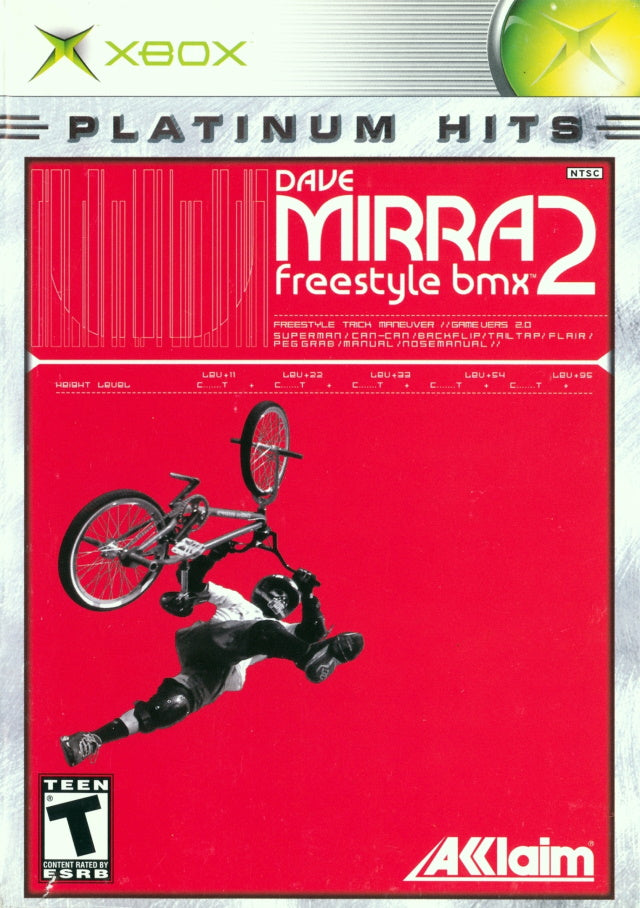 Dave Mirra Freestyle BMX 2 (Platinum Hits) - Microsoft Xbox Game