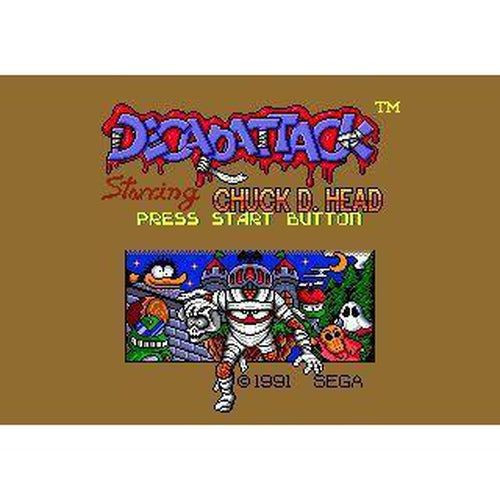 DEcapAttack - Sega Genesis Game