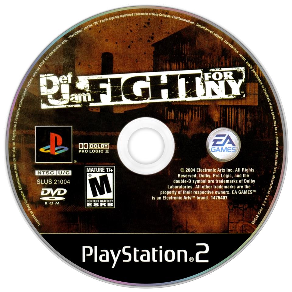 Def Jam: Fight for NY - PlayStation 2 (PS2) Game Complete - YourGamingShop.com - Buy, Sell, Trade Video Games Online. 120 Day Warranty. Satisfaction Guaranteed.