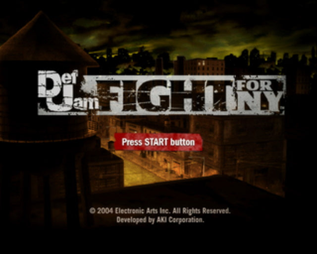 Def Jam: Fight for NY - Microsoft Xbox Game
