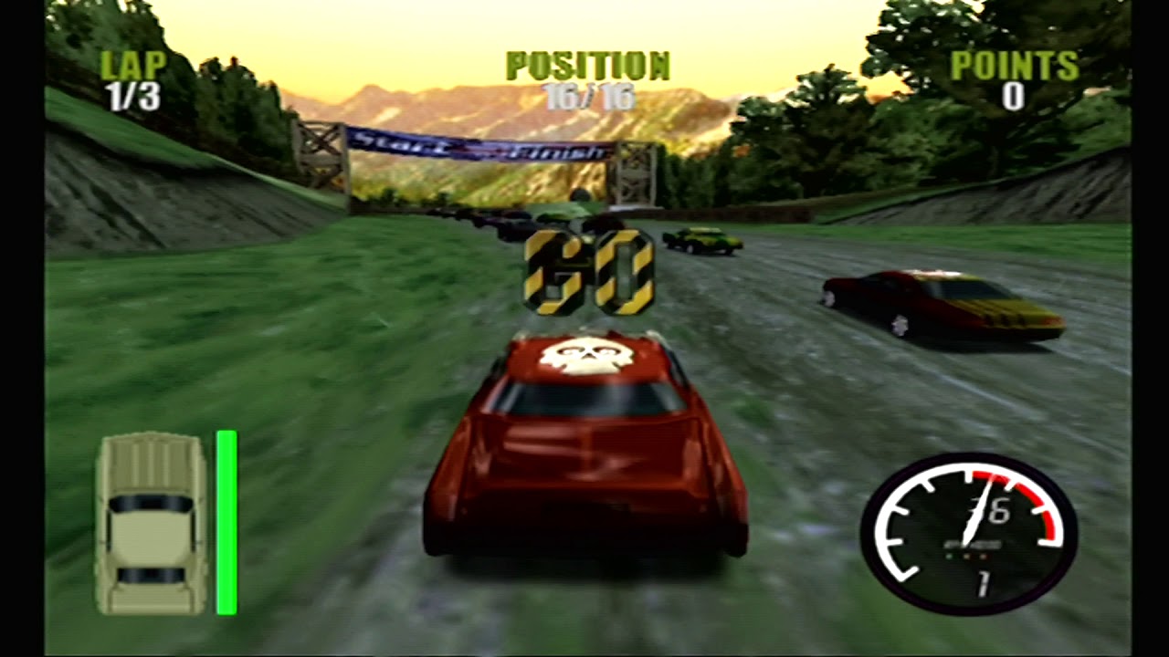 Demoliton Racer: No Exit - Sega Dreamcast Game