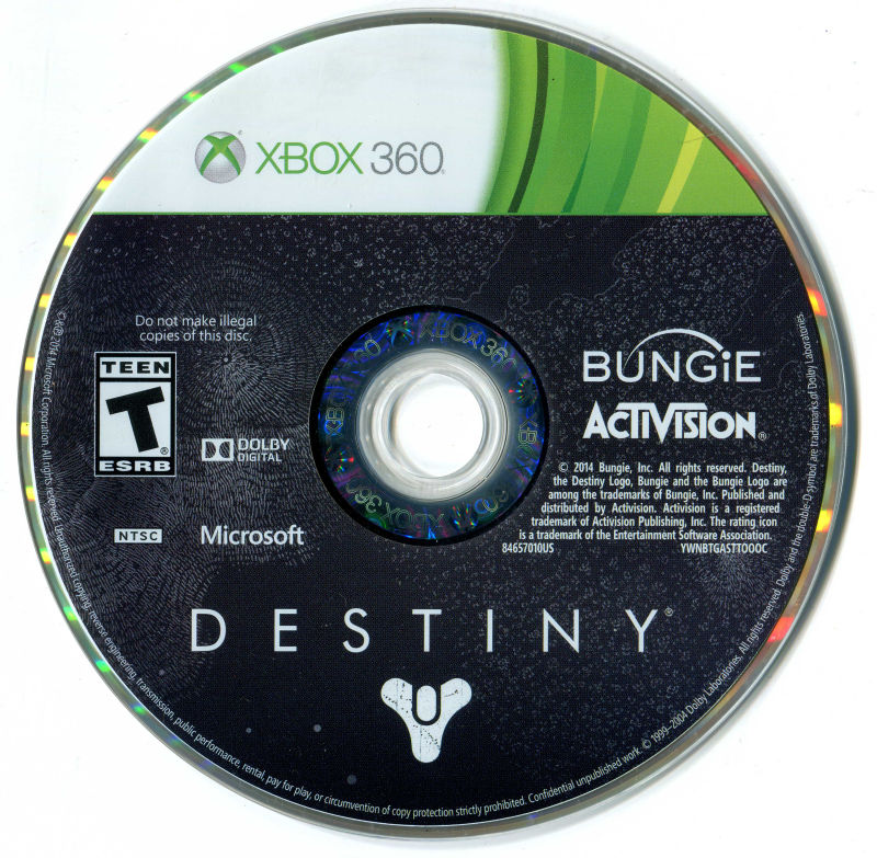 Destiny - Xbox 360 Game