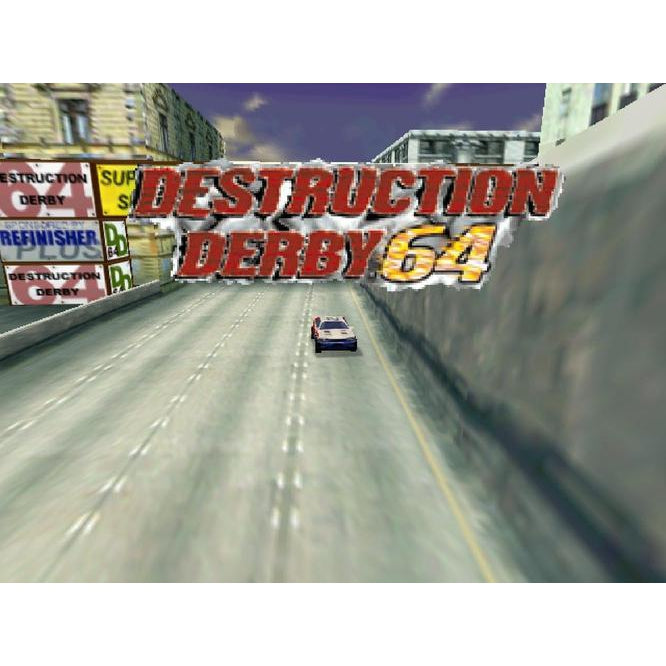 Destruction Derby 64 - Authentic Nintendo 64 (N64) Game Cartridge - YourGamingShop.com - Buy, Sell, Trade Video Games Online. 120 Day Warranty. Satisfaction Guaranteed.