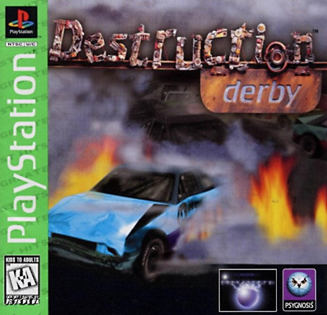 Destruction Derby (Greatest Hits) - PlayStation 1 (PS1) Game