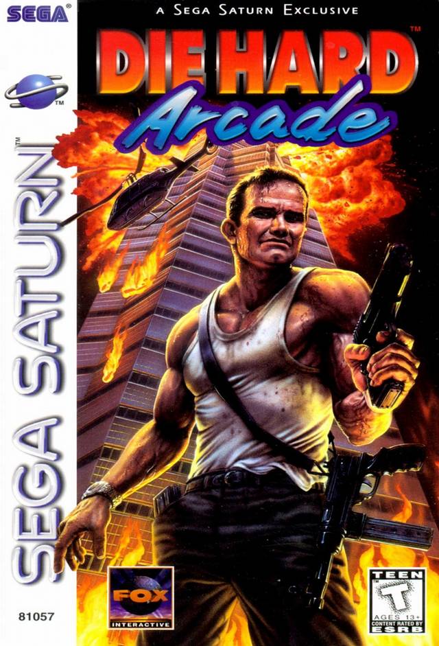 Die Hard Arcade - Sega Saturn Game