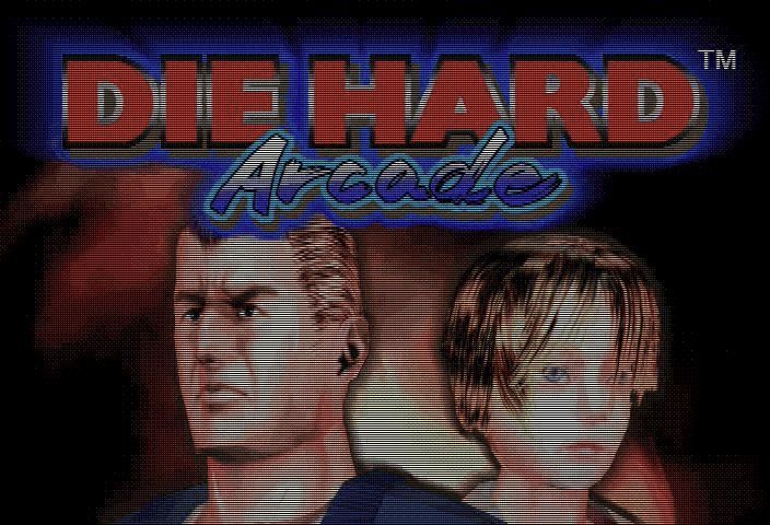 Die Hard Arcade - Sega Saturn Game