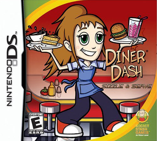 Diner Dash: Sizzle & Serve  - Nintendo DS Game