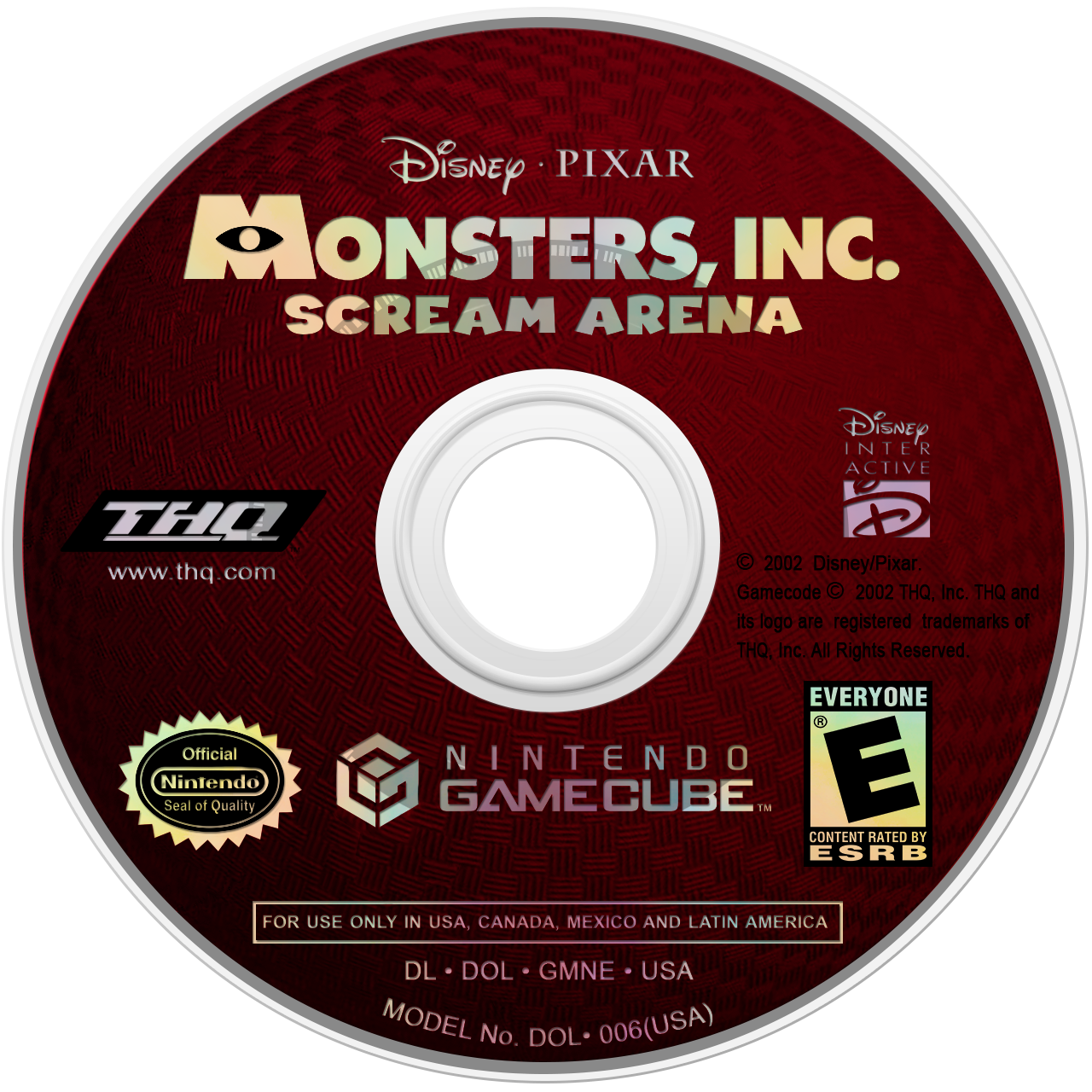 Monsters Inc.: Scream Arena - GameCube Game