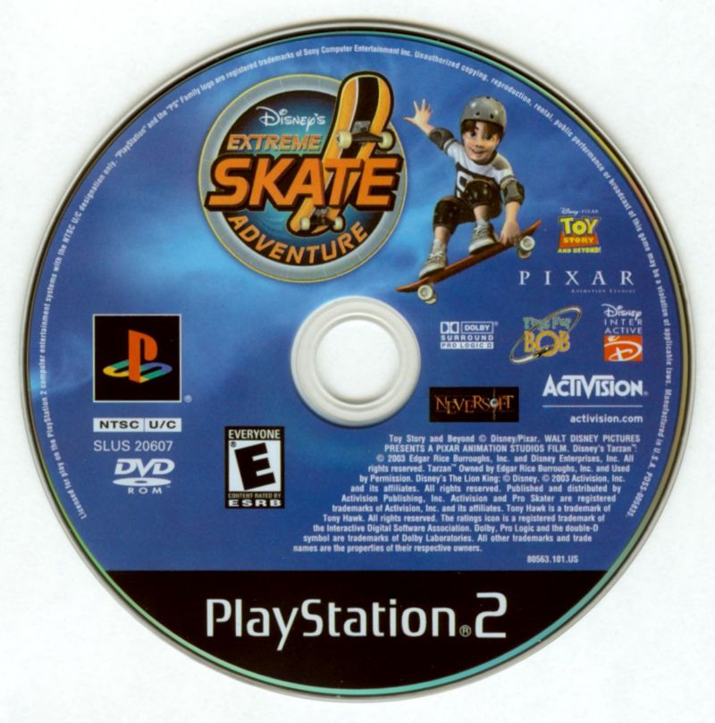 Disney's Extreme Skate Adventure - PlayStation 2 (PS2) Game