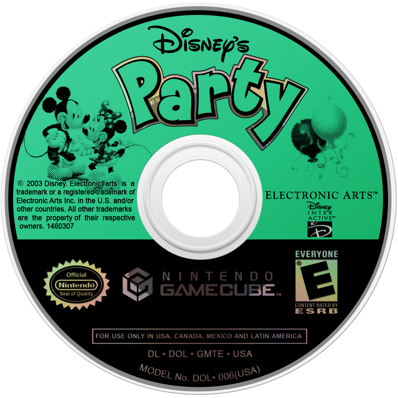 Disney's Party - GameCube Game