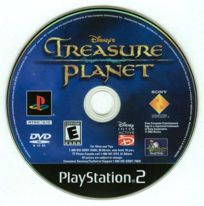 Treasure Planet - PlayStation 2 (PS2) Game