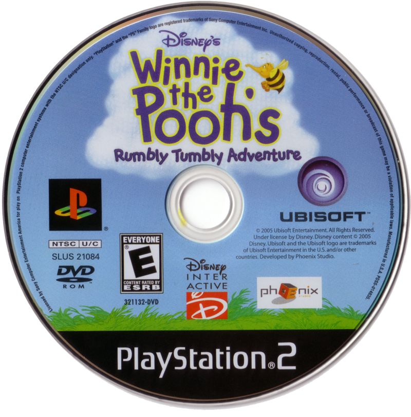 Winnie the Pooh's Rumbly Tumbly Adventure - PlayStation 2 (PS2) Game