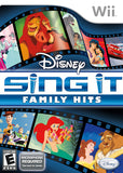 Disney Sing It Family Hits - Nintendo Wii Game